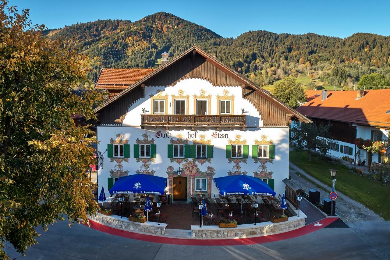 Ferienwohnungen Im Gasthof Stern Inklusive Koenigscard ウンターアンマーガウ エクステリア 写真