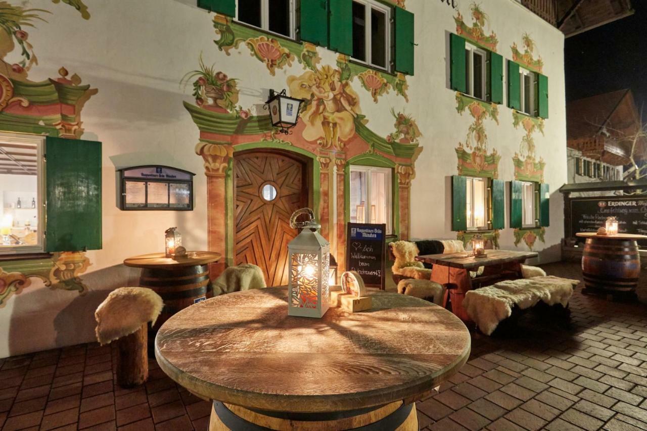 Ferienwohnungen Im Gasthof Stern Inklusive Koenigscard ウンターアンマーガウ エクステリア 写真